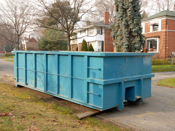 blue disposal bin
